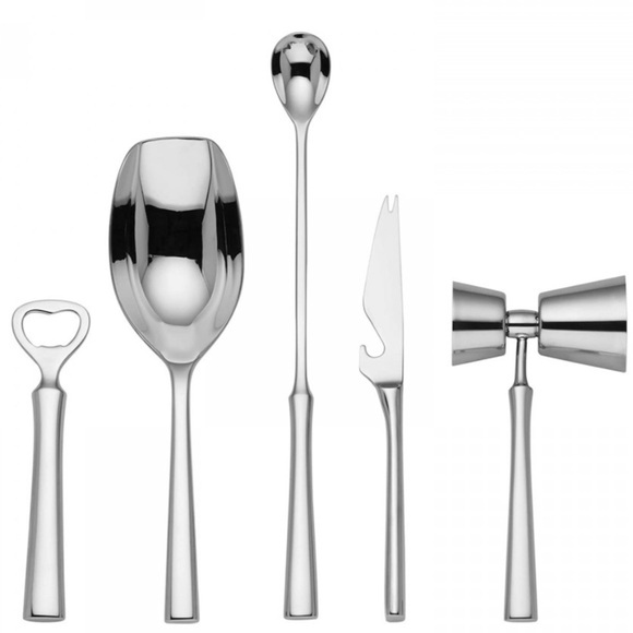 🆕 Kate Spade X Lennox 5-piece bar set - Picture 1 of 7